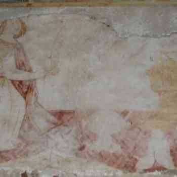 Click para ampliar. Pulsa en el nombre para ver la ficha. AROCHE.Anunciación.Frescos ermita San Mames