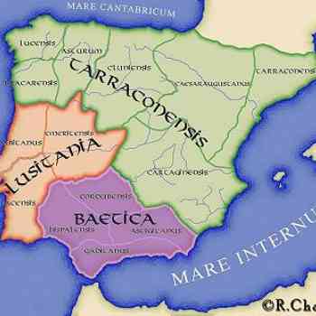 Click para ampliar. Pulsa en el nombre para ver la ficha. Provincias romanas del Alto Imperio