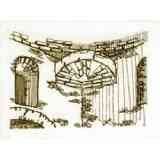 Click para ampliar. Pulsa en el nombre para ver la ficha. Baptisterio de Gabia Grande. Imagen parcial de su interior