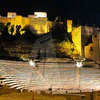 Click para ampliar. Pulsa en el nombre para ver la ficha. teatro romano de Málaga 1