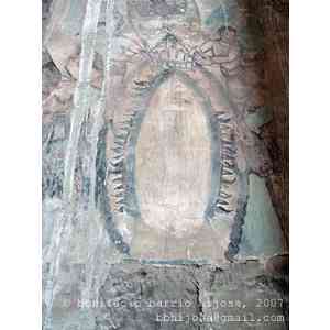 Olmos de Pisuerga, altar pintado, 1. 01 vista general