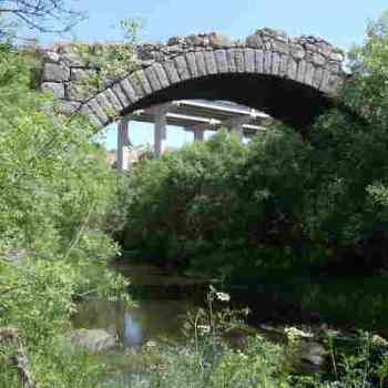 Click para ampliar. Pulsa en el nombre para ver la ficha. Puente romano Cal y Canto sobre el Voltoya
