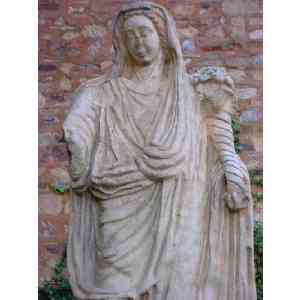 Click para ampliar. Pulsa en el nombre para ver la ficha. Diosa Ceres de Norba Caesarina