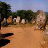Click para ampliar. Alentejo (Portugal): Cromeleque de Almendres (2).