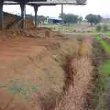 Click para ampliar. Cancho Roano: foso sur