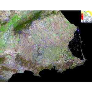 Click para ampliar. Pulsa en el nombre para ver la ficha. Cauces fluviales de la Comarca de Cartagena