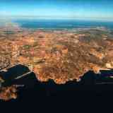 Click para ampliar. Vista parcial de la Bahía y Campo de Cartagena