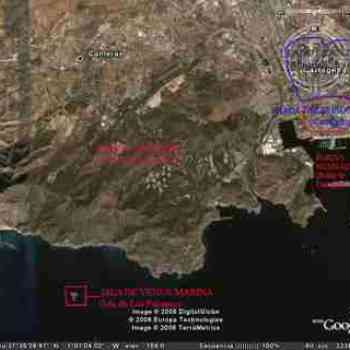 Click para ampliar. Pulsa en el nombre para ver la ficha. Toponimia de tartessos en la zona occidental de Cartagena