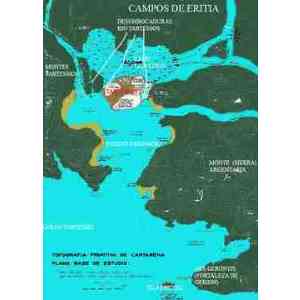 Click para ampliar. Pulsa en el nombre para ver la ficha. Toponimia de Tartessos sobre Cartagena