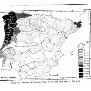 Click para ampliar. Pulsa en el nombre para ver la ficha. Toponimos germanicos