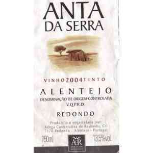 Click para ampliar. Pulsa en el nombre para ver la ficha. Alentejo (Portugal): Anta da Serra (D.O.C.).
