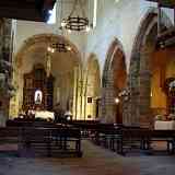 Monasterio de Obona. Vista interior.