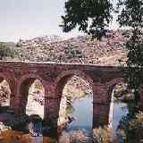 Puente Romano de Segura. Vista general.