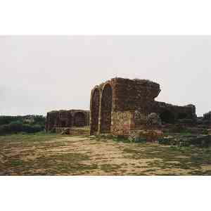 Click para ampliar. Pulsa en el nombre para ver la ficha. Villa romana de San Cucufate. Vista lateral