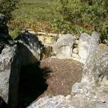 San Martín. Dolmen. Cámara