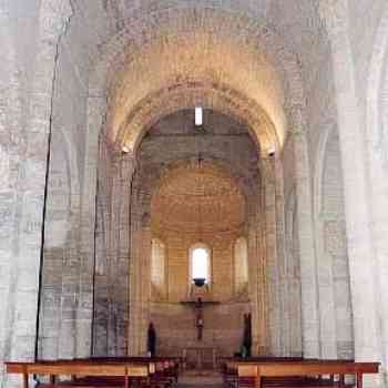 Click para ampliar. Pulsa en el nombre para ver la ficha. San Martín de Frómista. Interior