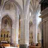 Santa María del Campo - Vista del interior del tem