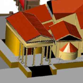 Click para ampliar. Pulsa en el nombre para ver la ficha. Reconstrucción del Templo y Curia de Termes