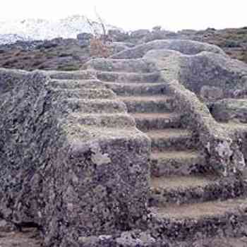 Ulaca. Castro. Altar de los sacrificios