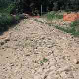 Click para ampliar. Vía de la Plata en el Puerto de Bejar