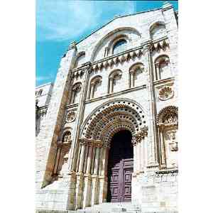 Click para ampliar. Pulsa en el nombre para ver la ficha. Catedral de Zamora - Portico
