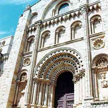 Click para ampliar. Pulsa en el nombre para ver la ficha. Catedral de Zamora - Portico